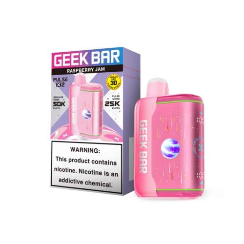 Geek Bar Pulse X2 50k- Raspberry Jam