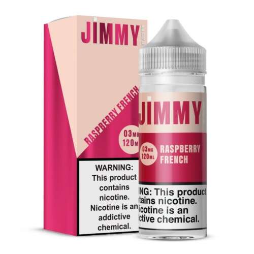 Jimmy The Juice Man E-Liquid - Raspberry French 120mL