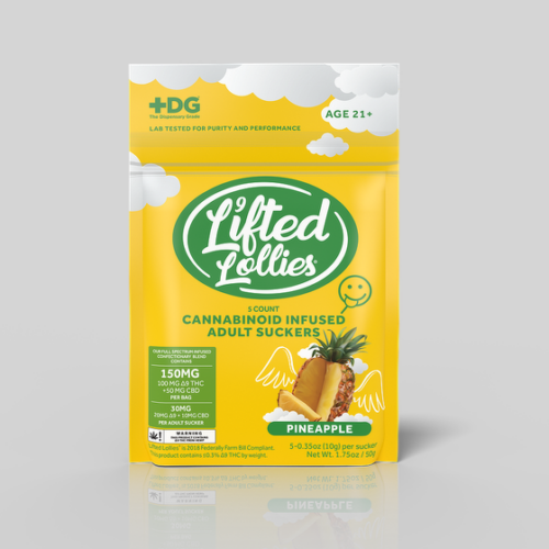 Lifted Lollies - Pineapple - 5 pk