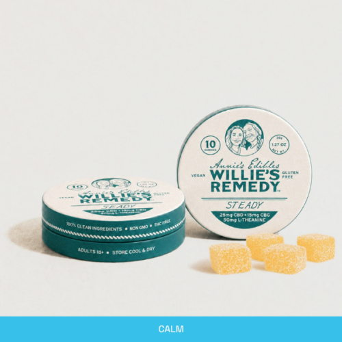 Willie's Remedy - Steady - 25mg CBD 15mg CBG