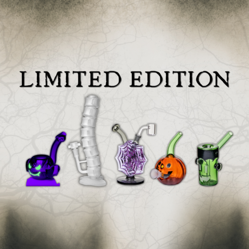 Halloween Limited Edition Water Pipes, Hand pipes, and Bubblers