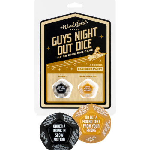 Wood Rocket Girls Night Out Dice